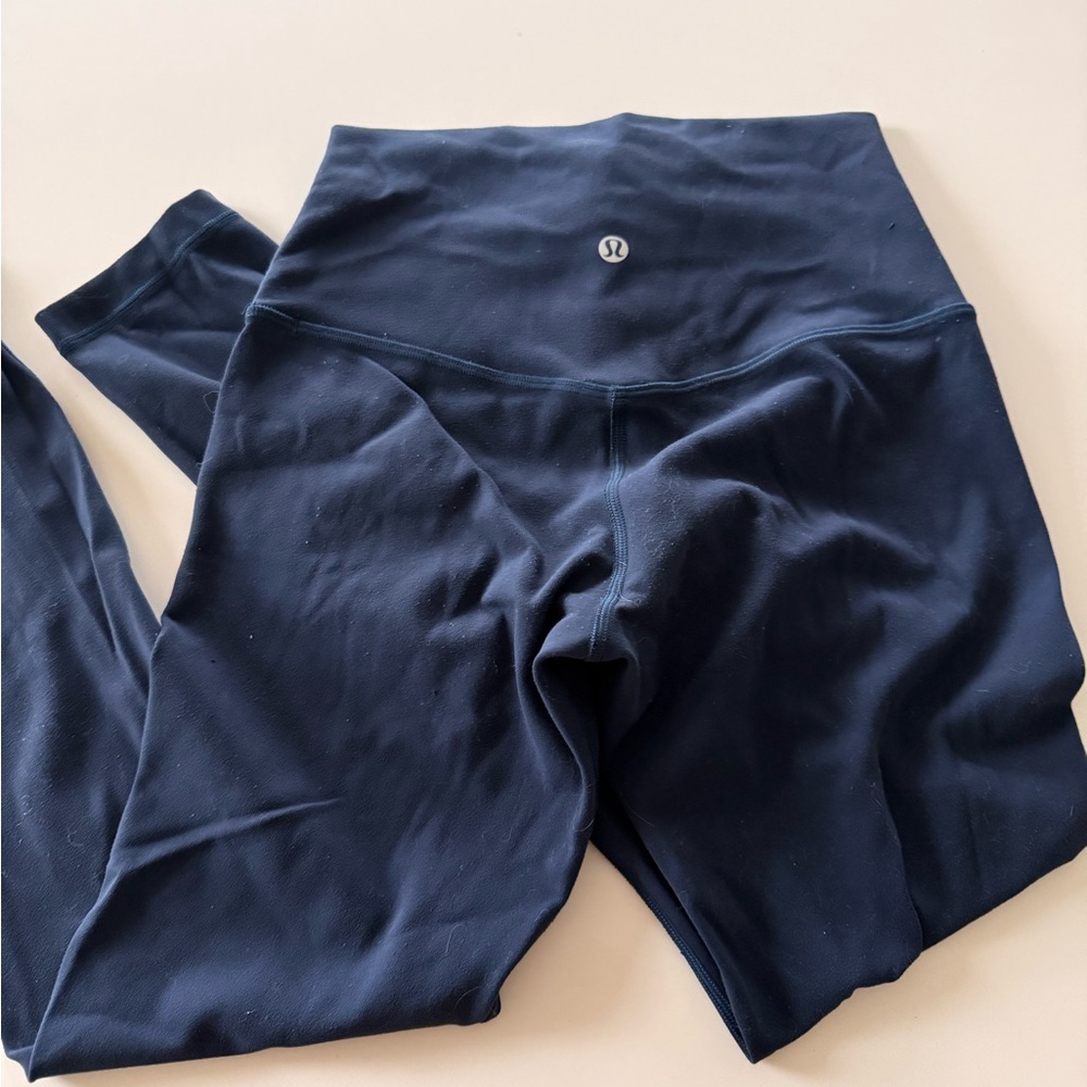 lululemon navy aligns